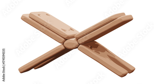 Wooden Rehal: Foldable Book Stand for Religious Texts.