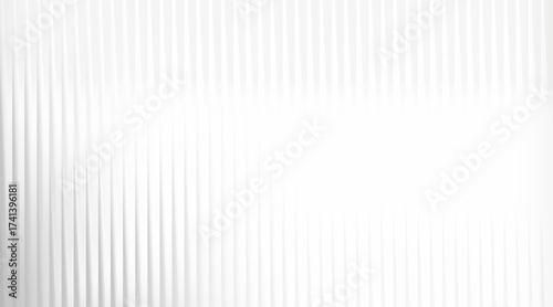 Abstract vertical ribbed texture background isolated on white background
