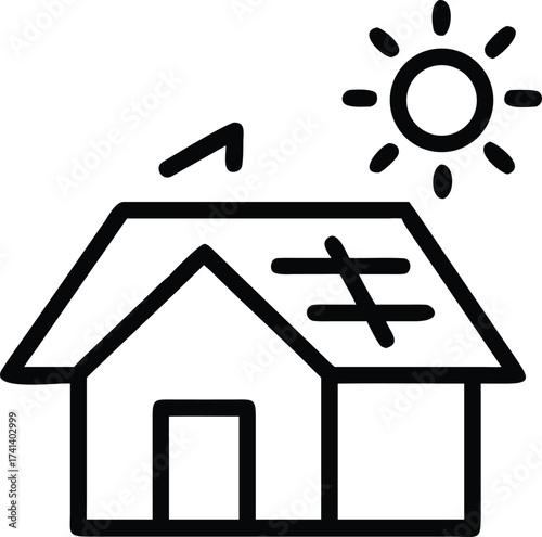 a-line-art-icon green  energy 