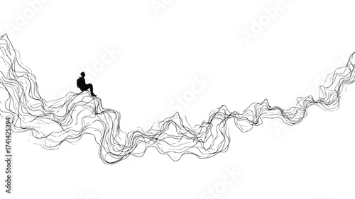 Concept of Vulnerability and Resilience in Continuous Line Drawing
