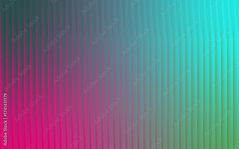 Fototapeta premium Abstract vertical gradient of vibrant magenta transitioning to cool turquoise and teal in a pixelated pattern
