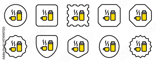 Editable thermos warm water vector icon. Part of a big icon set family. Perfect for web and app interfaces, presentations, infographics, etc