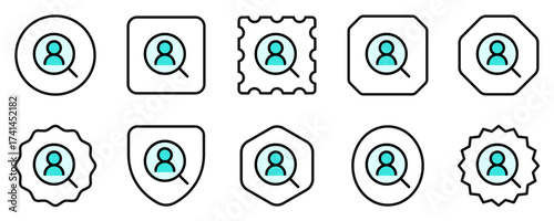 Editable headhunting, hiring, find people vector icon. Part of a big icon set family. Perfect for web and app interfaces, presentations, infographics, etc