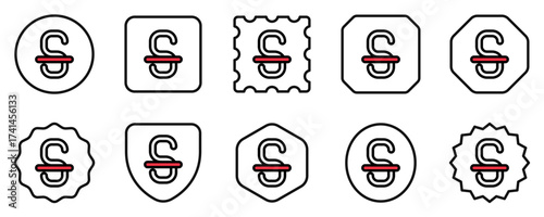 Editable strike through text format vector icon. Part of a big icon set family. Perfect for web and app interfaces, presentations, infographics, etc