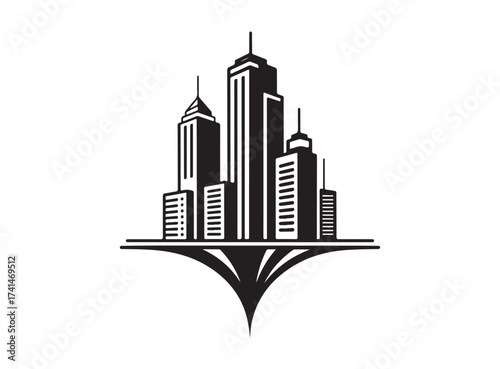 Building icon set, mosque, skyscraper, factory, architecture, city and more, building web icons, vector illustration EPS 10.
