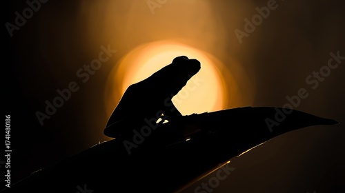 silhouette of a man walking in the dark