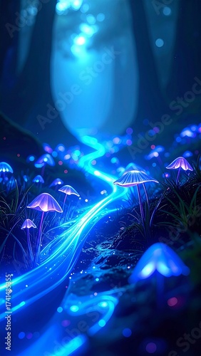 abstract blue background