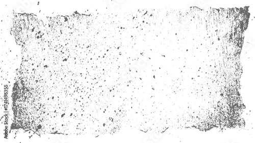 Grey paint splatters distressed texture vector