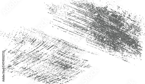 Grayscale brush strokes texture abstract background