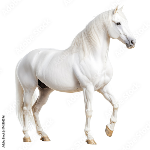 Horse isolated on transparent background