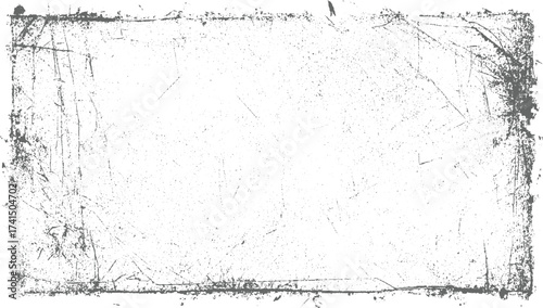 Distressed grunge texture with scratches and speckles vector