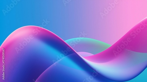 abstract background with colorful waves
