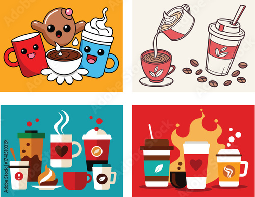 most necessary vector icon set design  