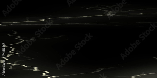 Abstract gold crack wall design on black background. Luxury fire frame background for design and Marble surface background. Gold and black crack wall summary background heritage texture.
