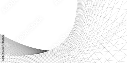 Abstract geometry. Structure background