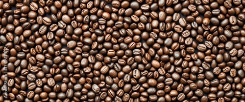 Intricate arrangement of coffee beans forming a geometric design,  coffee shop,  background