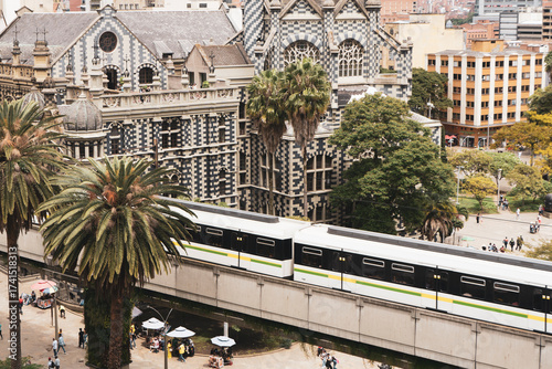  The Medellín metro is a mass rapid transit system that serves the city 