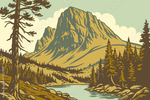 Wheeler Peak in Great Basin National Park, Nevada, rocky summit with alpine lakes and ancient bristlecones