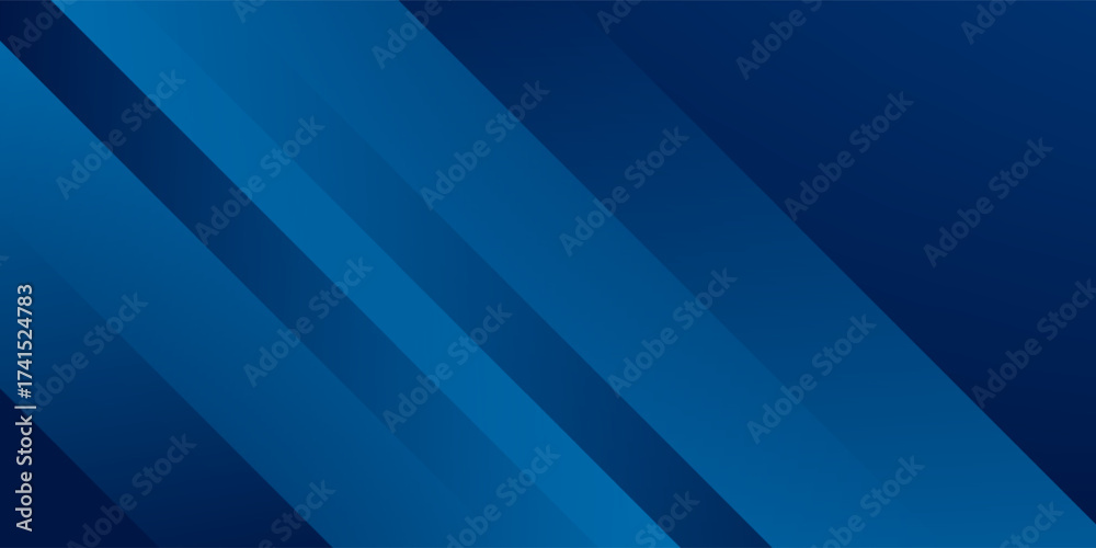 Obraz premium modern blue abstract background with elegant bright diagonal lines
