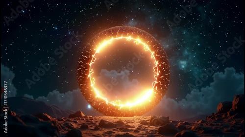 Unveiling the Cosmic Glow - A Spectacular Sky Show