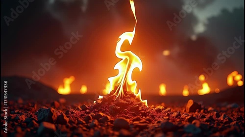 Enthralling Flame Euphoria - The Majesty of Fire