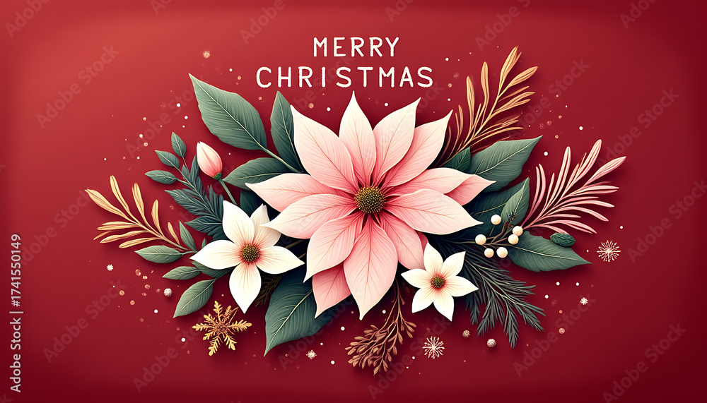 Obraz premium Merry Christmas 2