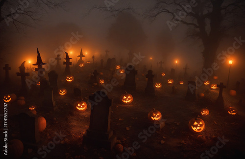 night city lights halloween