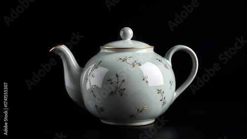 Elegant Porcelain Teapot