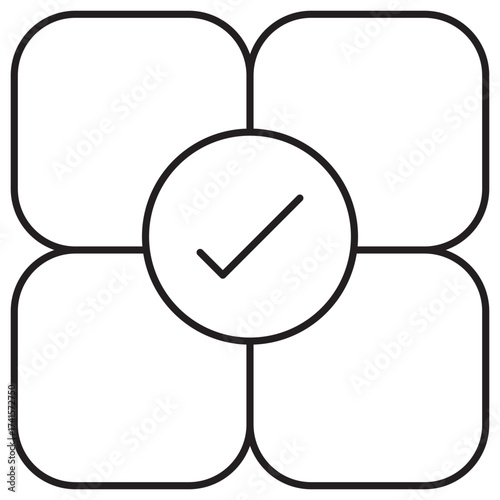 Listed Assets Icon, Understanding Listed Assets, Maximizing Value through Listed Assets, Growth Opportunities in Listed Assets, Listed Assets as a Wealth Strategy, vector