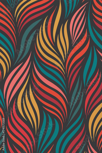 abstract seamless pattern