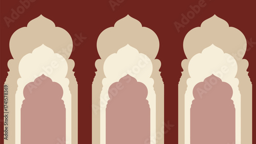 Elegant decorative arches create a sophisticated and inviting atmosphere, perfect for adding a touch of classic style to your projects and designs