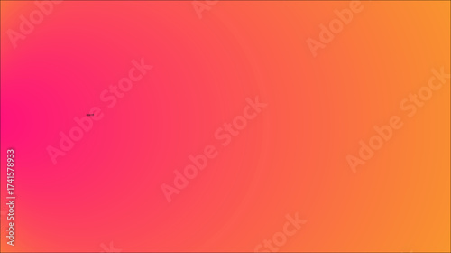 Vibrant gradient of pink and orange hues