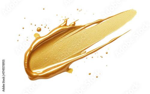 Blot of golden nail polish on white background.png