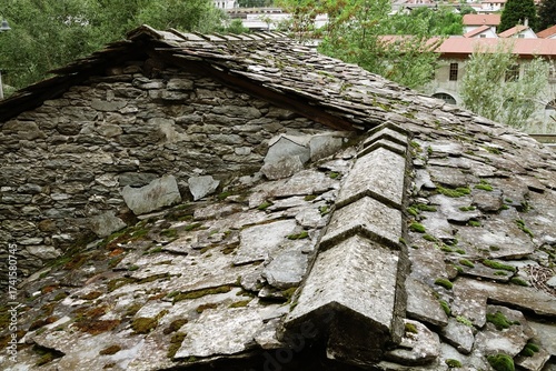 Foto Details of the alleys of the ancient village of Bard