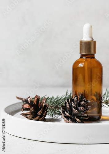 cosmetic bottle mockup beauty product design
