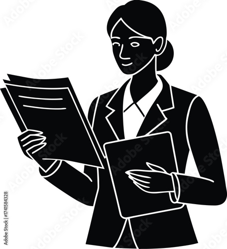 A stark black square represents absence or empty space isolated on transparent background