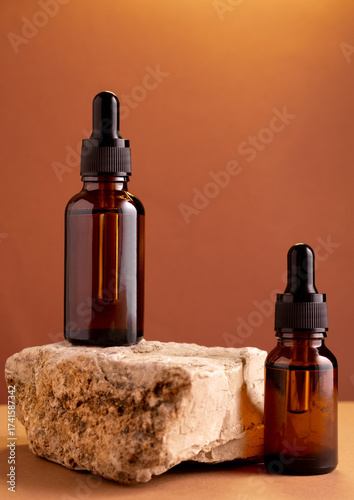 cosmetic bottle mockup beauty product design