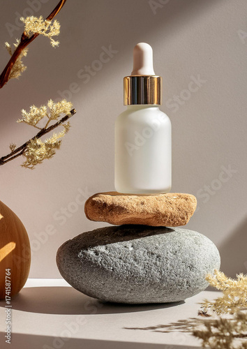 cosmetic bottle mockup beauty product design