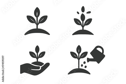 Vector icon set of people voting with raised hands. Speech bubbles show agreement and disagreement. Concept for opinion, feedback, poll, survey, choice, and decision-making.