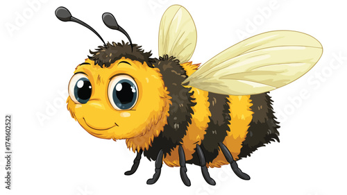 Adorable Bee Cartoon Vector Art for Cute Kids Designs and Illustrations