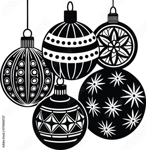A black abstract pattern with subtle gradients and textures evokes mystery and sophistication isolated on transparent background