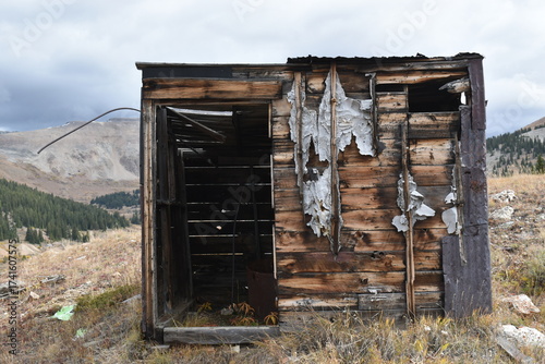 Abandoned mining structure