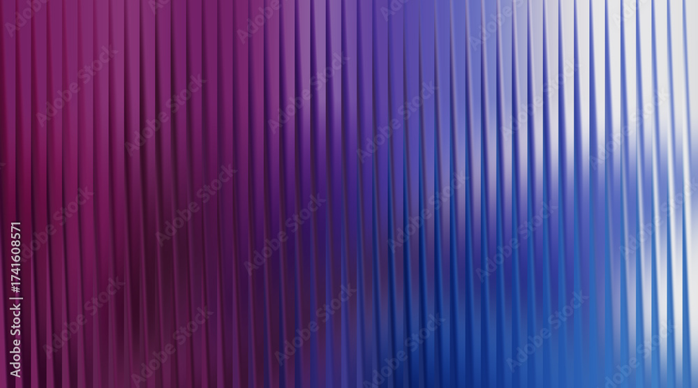 Obraz premium Abstract vertical lines with blue and purple gradient effect