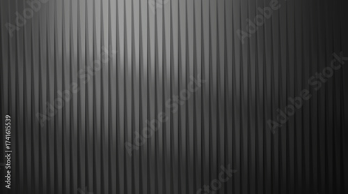 Monochrome abstract background with vertical lines and shadows