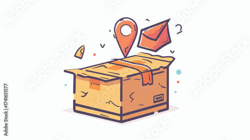 illustration of a box