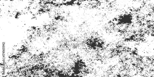 Abstract grunge texture background: old, dirty, black, and vintage wall design with a retro paint pattern and ink splash border illustration