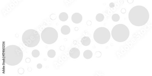 White pills on white background in a circular pattern with subtle blue light and bokeh texture