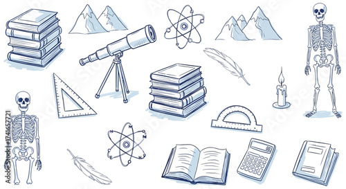 A Collection of Scientific Instruments and Educational Materials for Learning and Discovery
