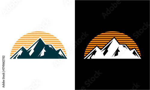 mountain vector illustration design