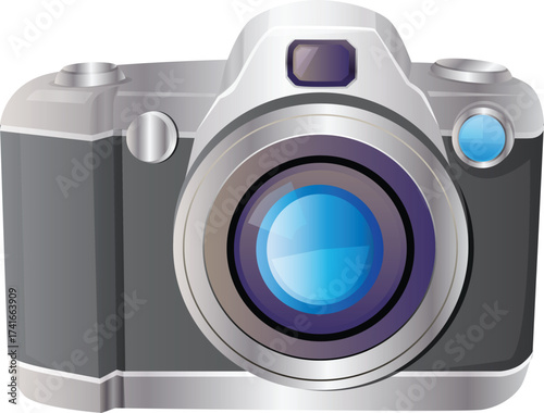 digital camera realistic style